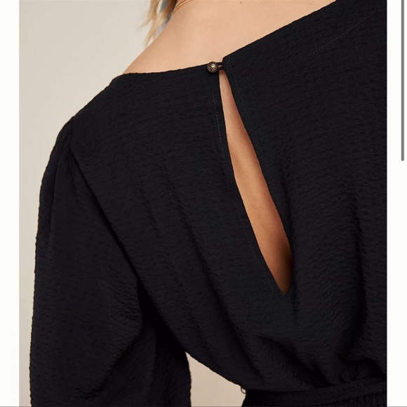 By Anthropologie Puff sleeve romper - Picture 4 of 4